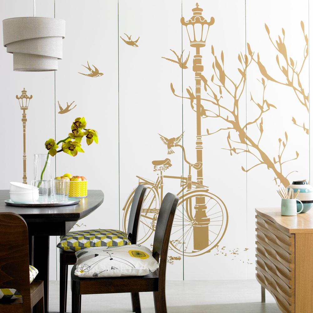 set the scene with wall murals for kitchen wall decor