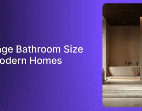 Average Bathroom Size for Standard and Master Bathroom