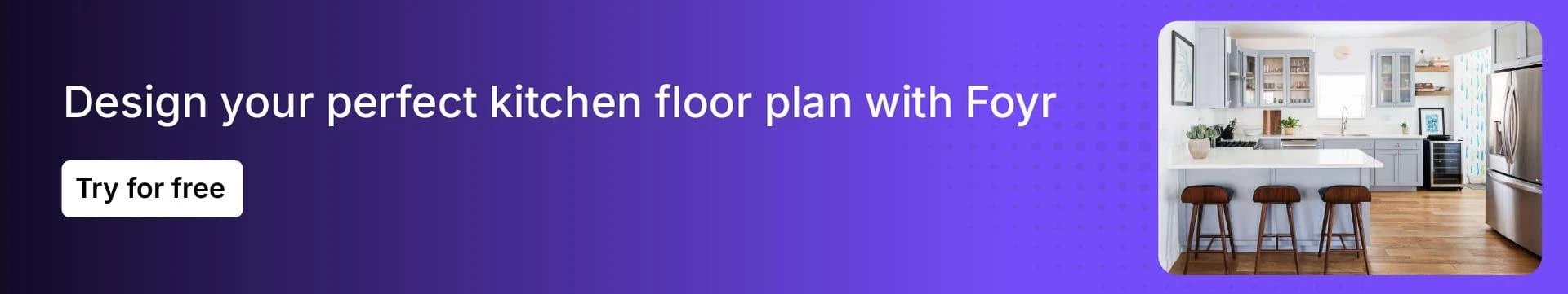 Use Foyr's floor planner for accurate 3D modelling