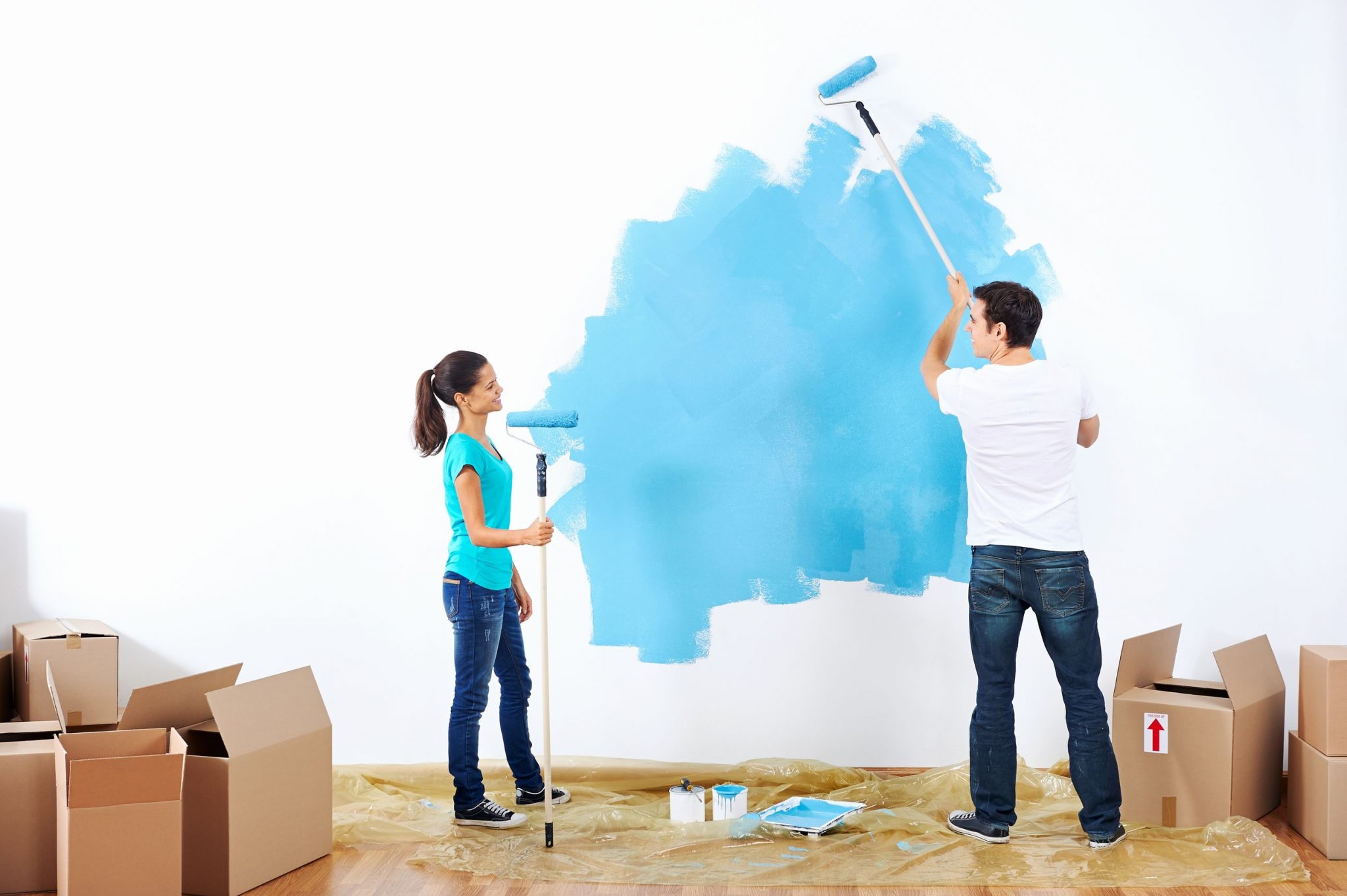 how to paint a room