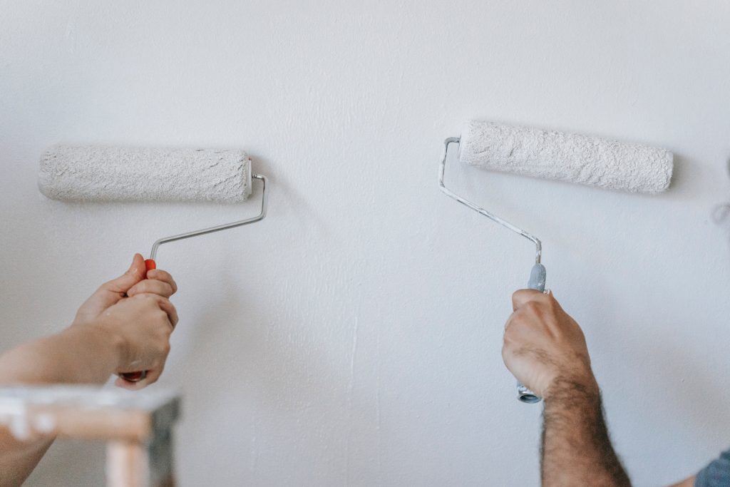 how to paint a room - use a Paint extender