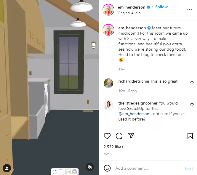 instagram content ideas for interior design - spread industry knowledge