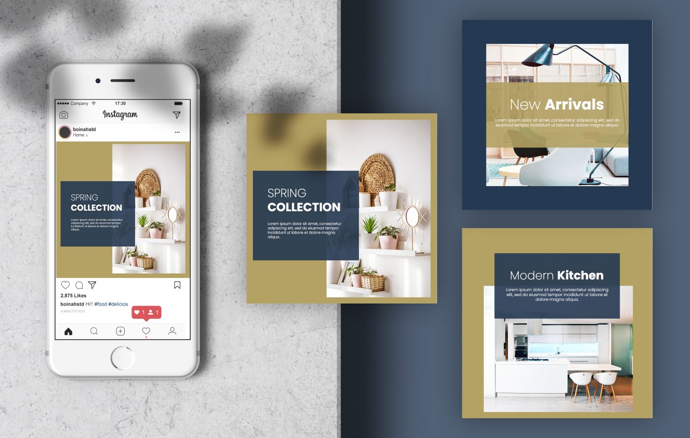 instagram content ideas for interior designers
