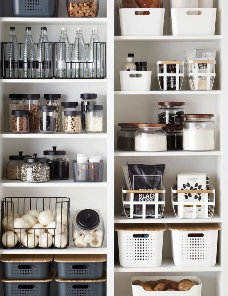 purchase storage options to declutter your home
