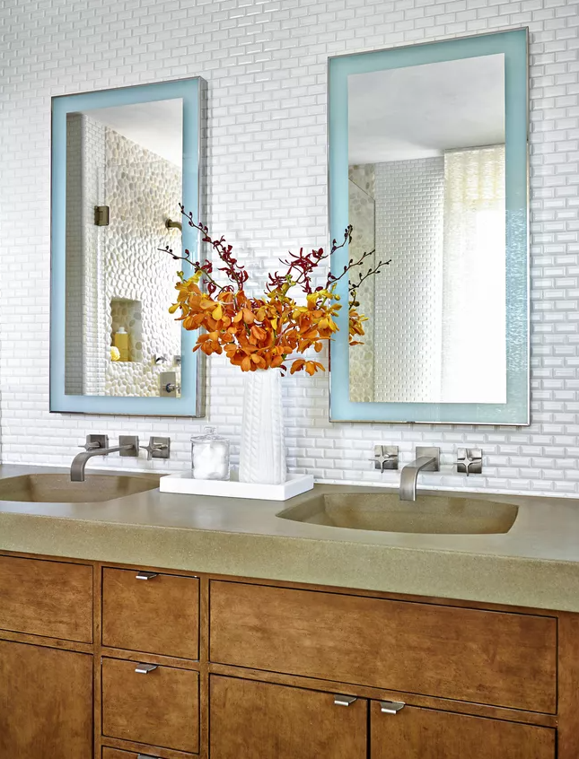 20 Amazing Bathroom Backsplash Ideas for Your Bathroom Designs Foyr