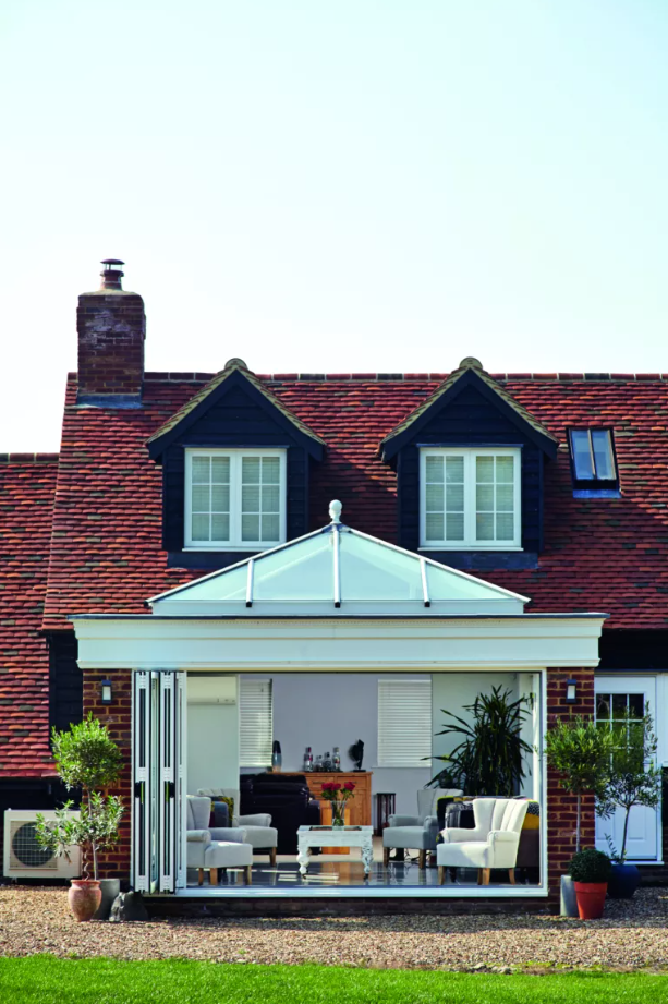 house extension ideas - create an orangery