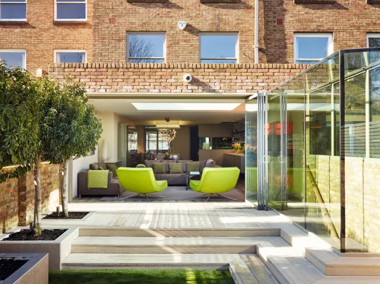 house extension ideas - use lightwell to transform dark basement