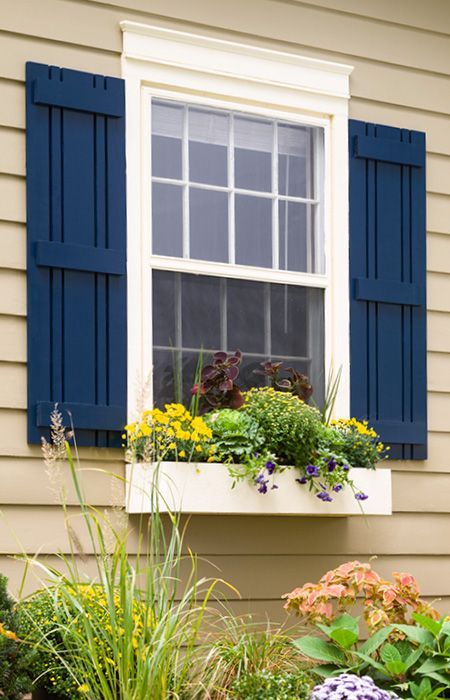 interior design tips and secrets - paint the shutters