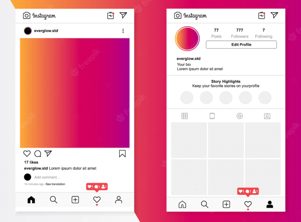 optimize instagram profile and bio