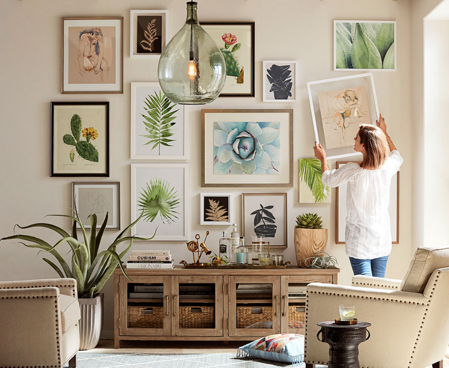 10 Best Gallery Wall Ideas To Design Your Blank Walls - Foyr