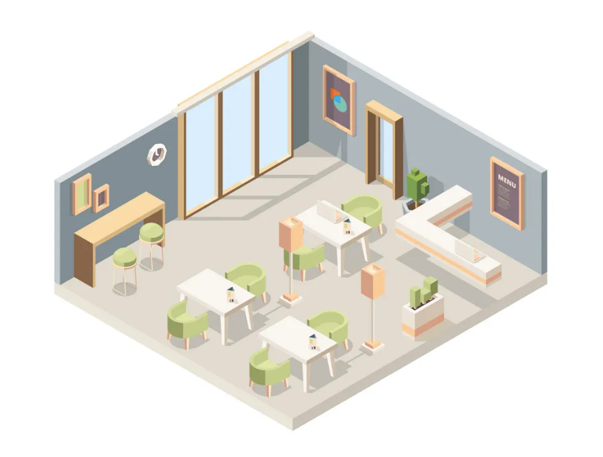 restaurant floor plan layout