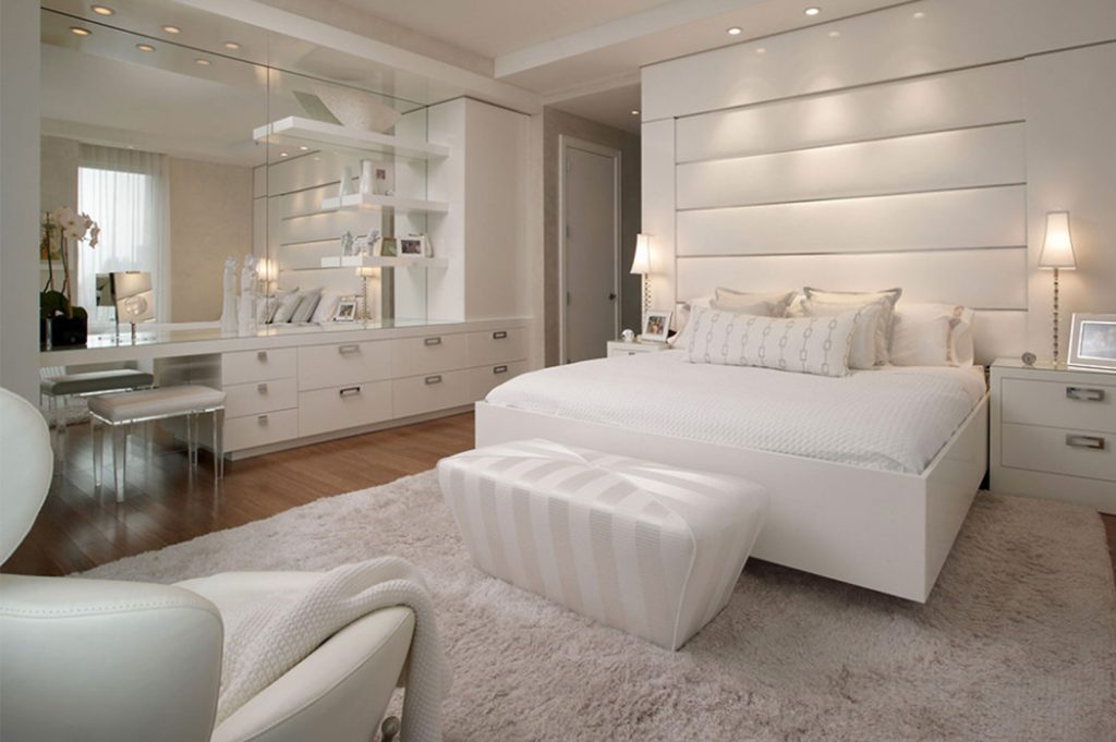 master bedroom design ideas - off white