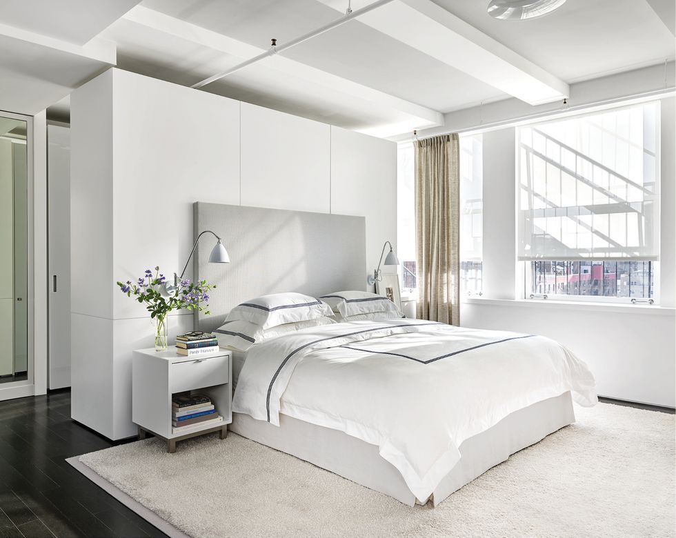 master bedroom design ideas - white theme