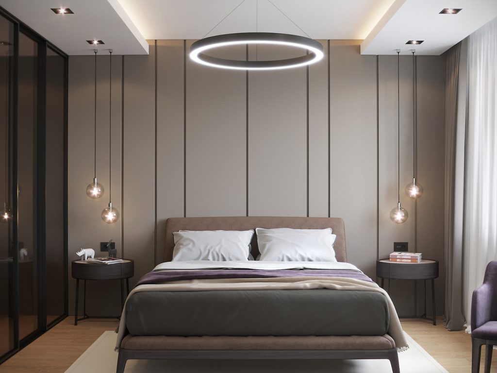 master bedroom design with creative theme