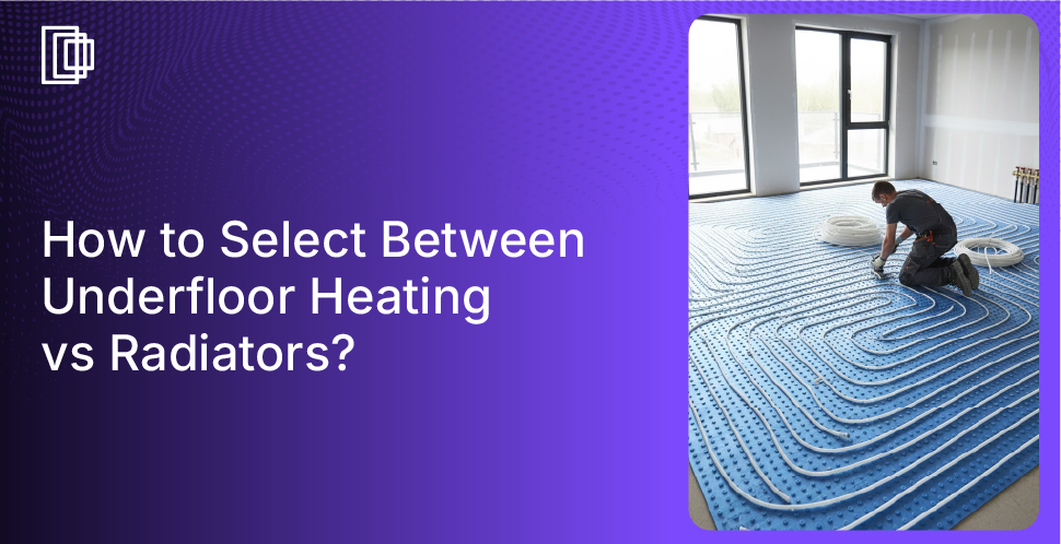 Use Foyr to create 3D floor plans with different heating options