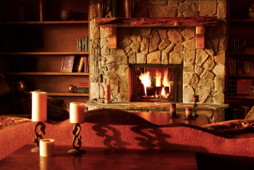 cosagach interior design - build fireplace