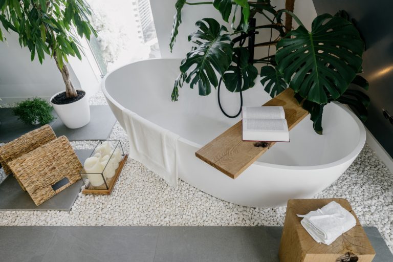 cosagach interior design - build oasis in bathroom
