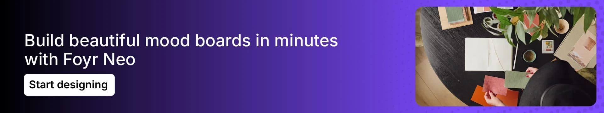 Foyr Neo's mood board creation tool is popular with designers