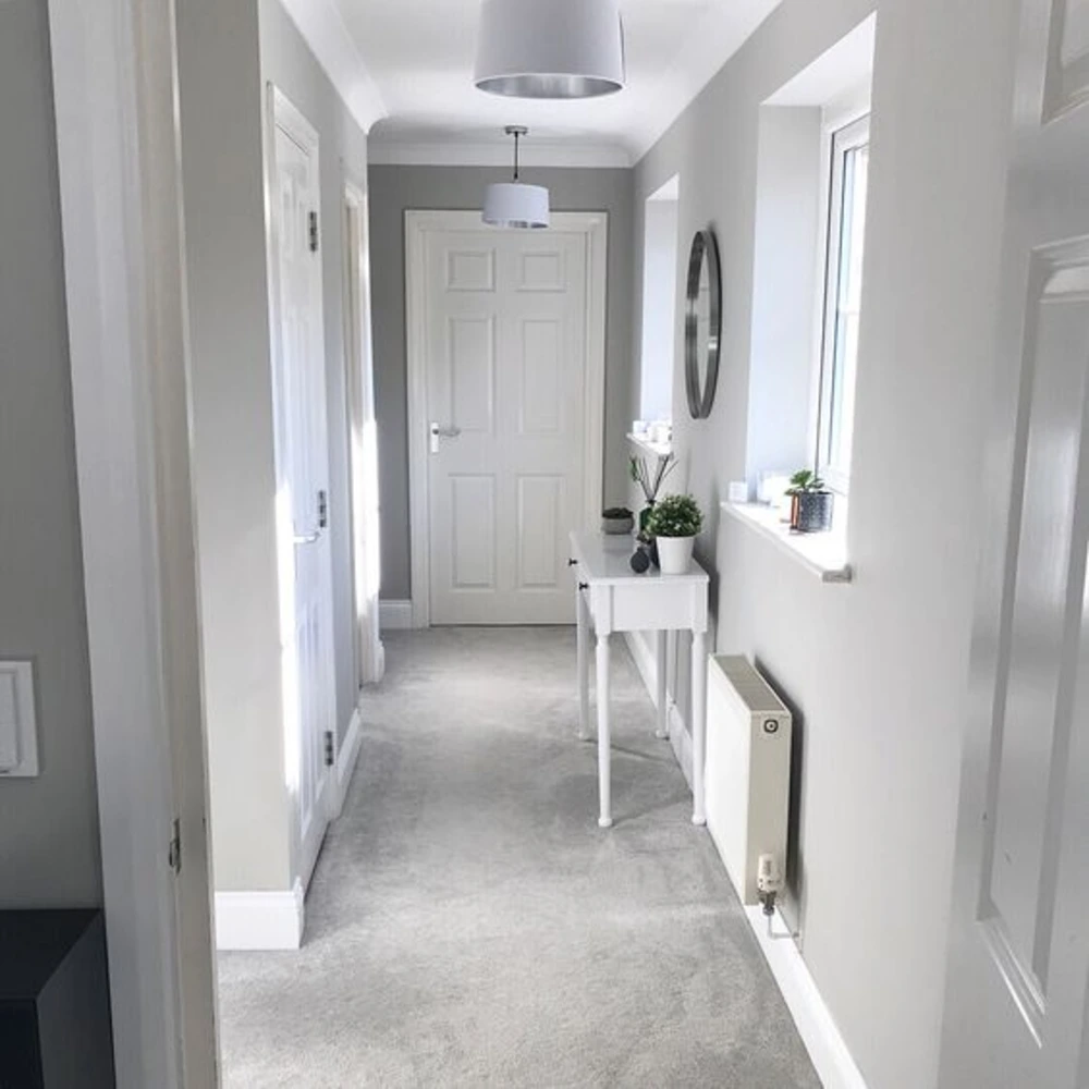 hallway color schemes - all light gray