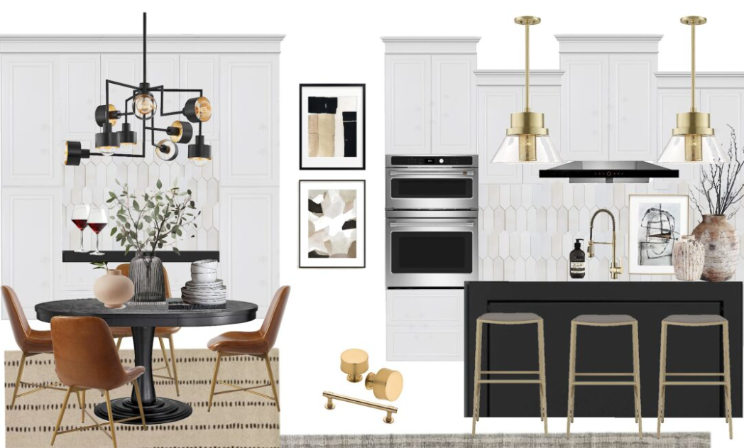 how to create kitchen mood board