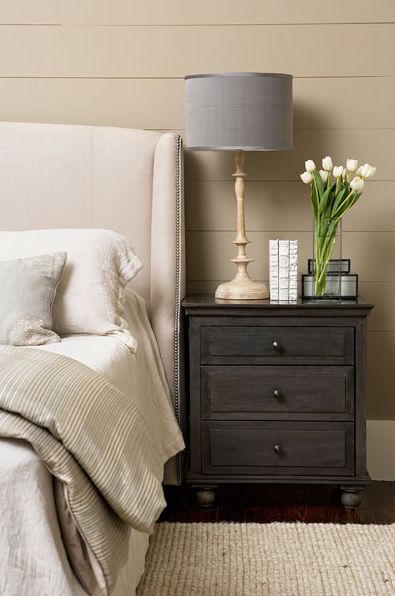 bedroom color schemes - mocha and ivory