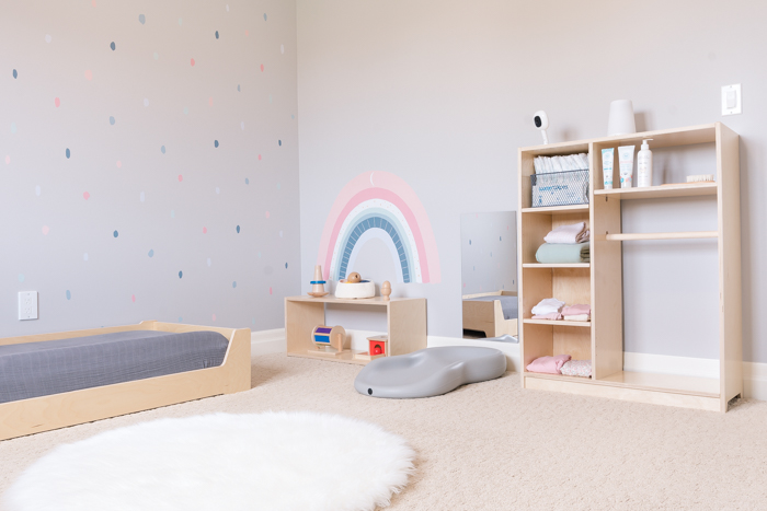 kid friendly interiors - invest in forgiving rugs and floor beds