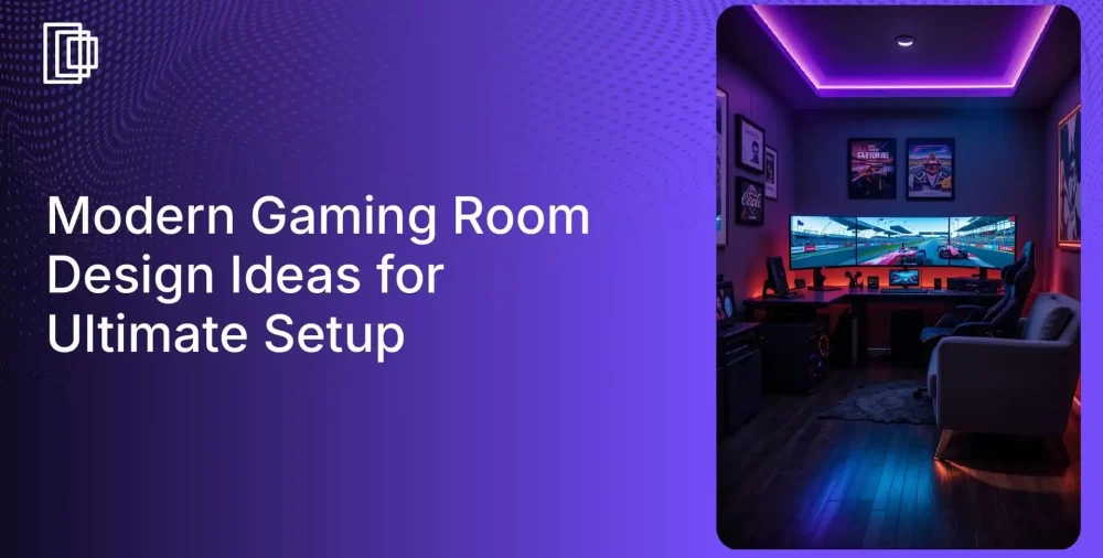Use Foyr 3D planner for gaming room design