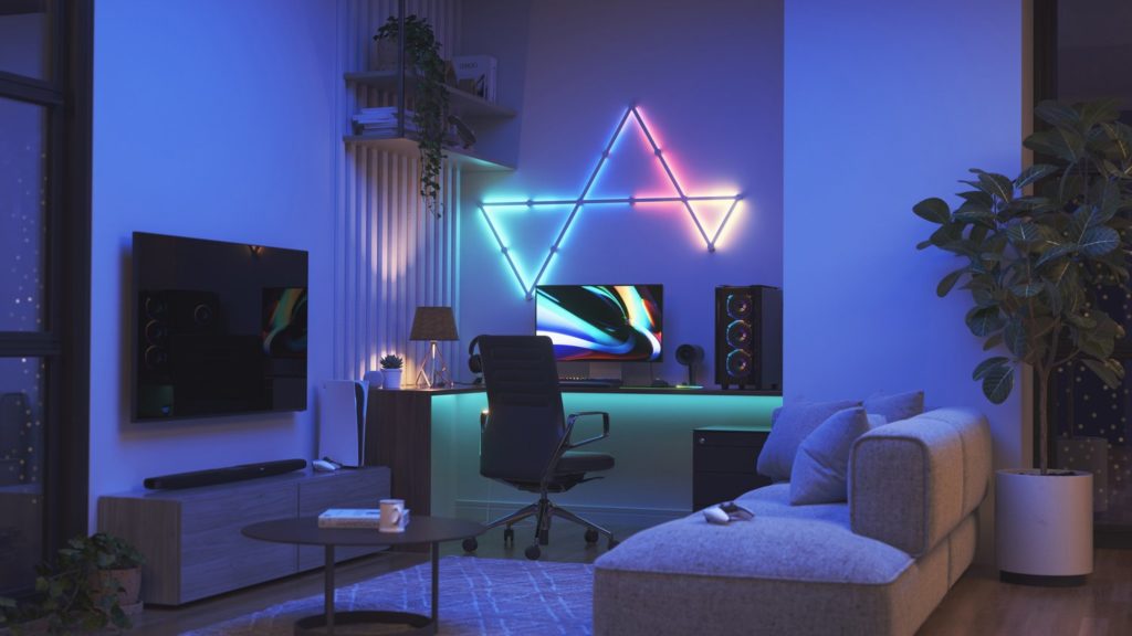 Best-wall-decor-idea-13-Play-with-lights
