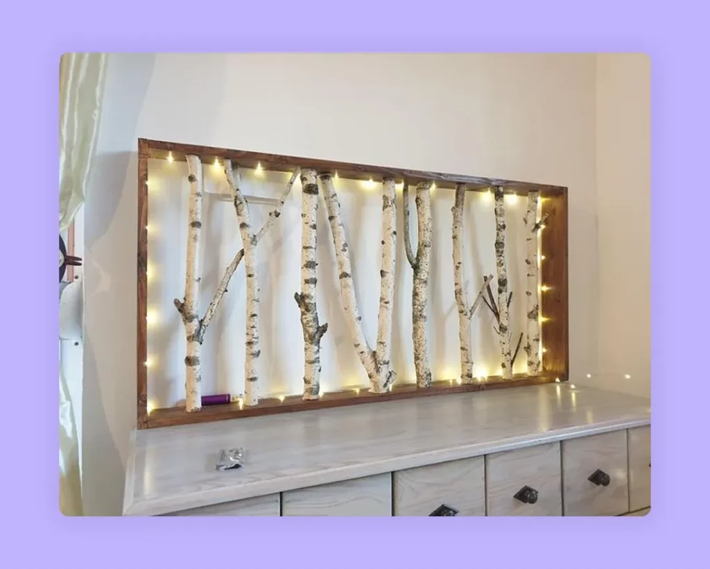 Frame a statement piece of furniture