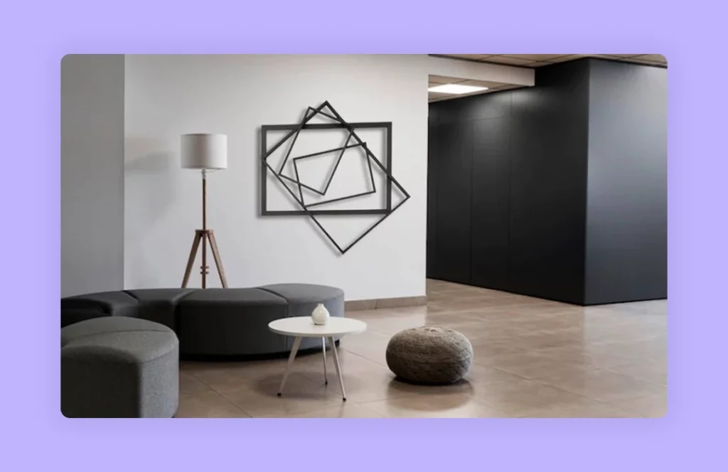 Layer the geometric angle