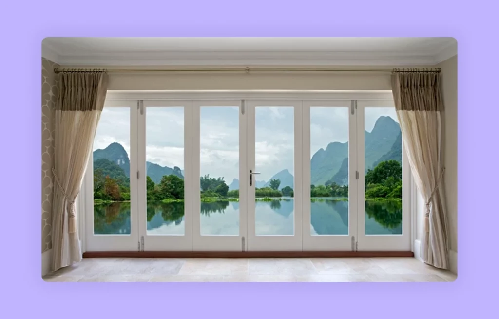 Open up the space with a window