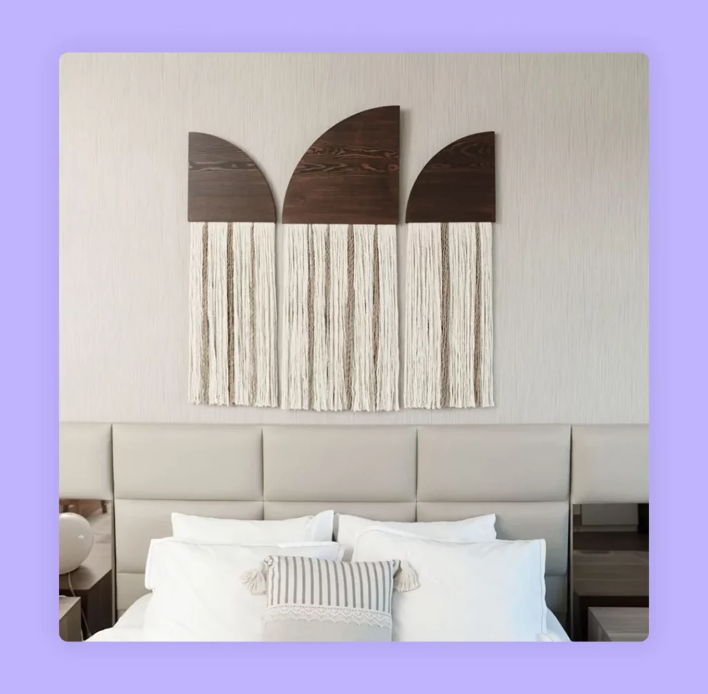 Symmetrical wall hangings