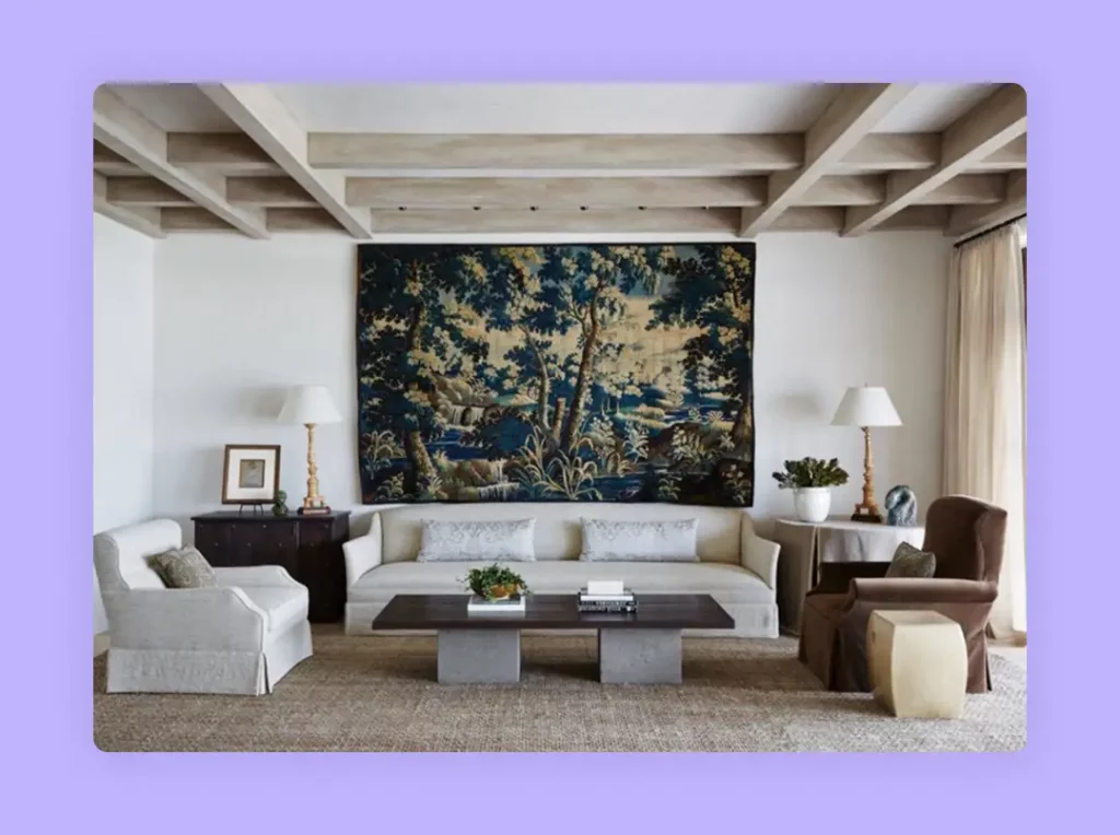  Tapestry for a royal atmosphere