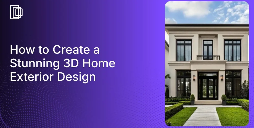 Use Foyr for realistic 3D exterior renders