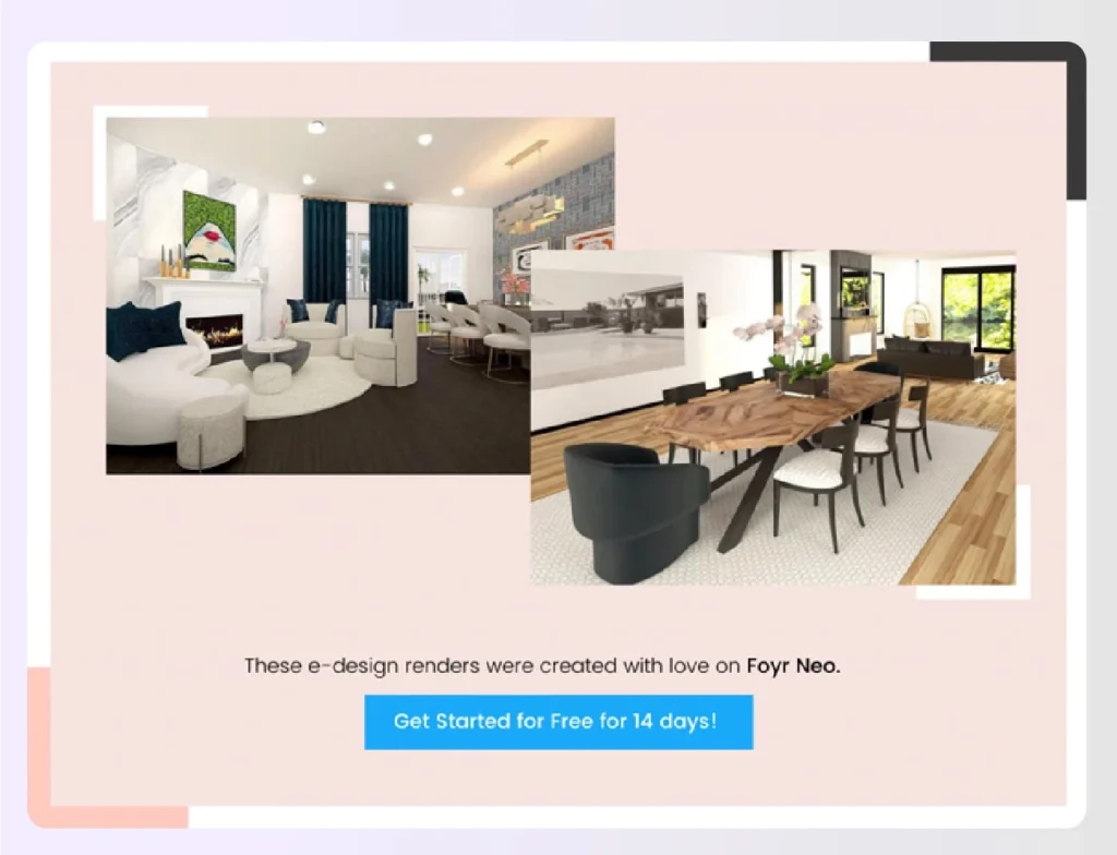 foyr e-design renders 2