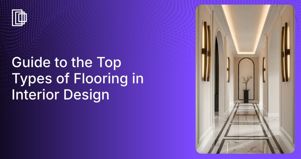Visualize different types of flooring in interior design with Foyr