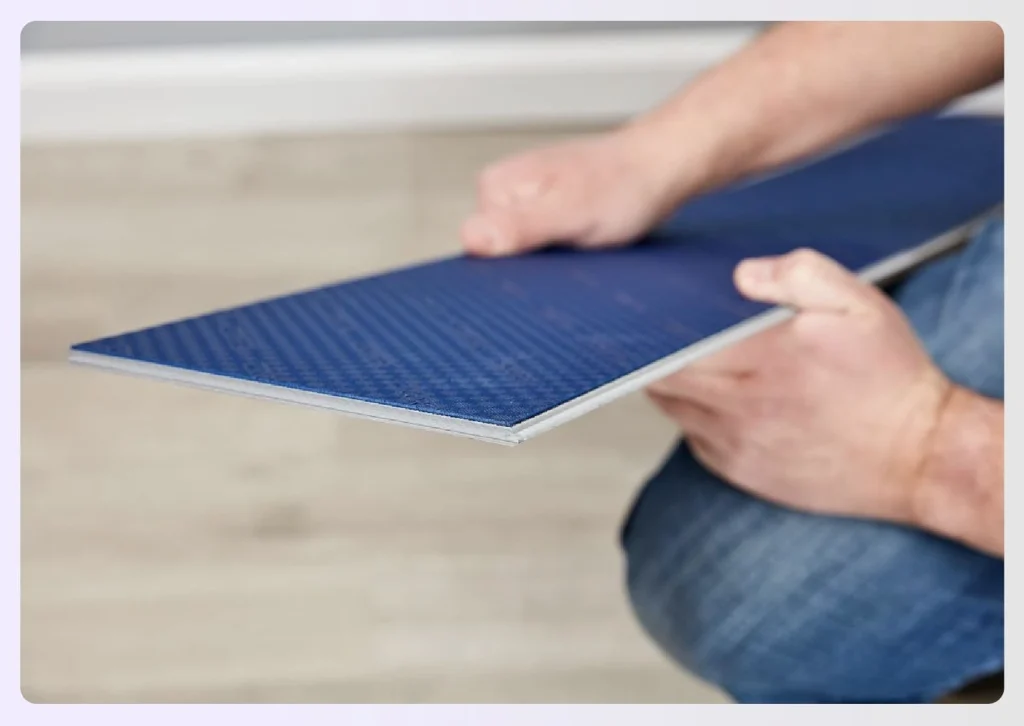 Laminate Flooring with Attached Underlayment