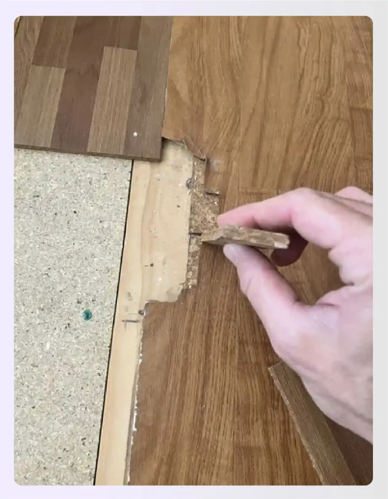 Subfloor removal for installing laminate flooring