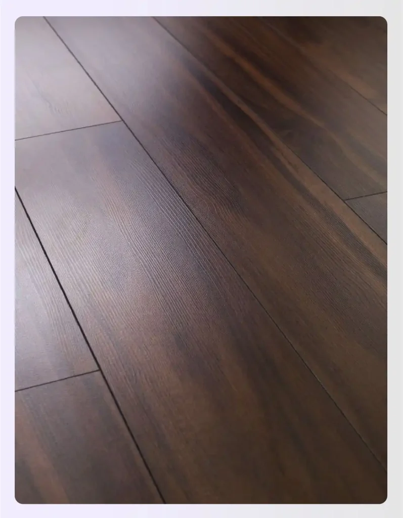 Wooden laminate flooring