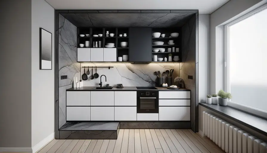 One Wall Kitchen Design.webp