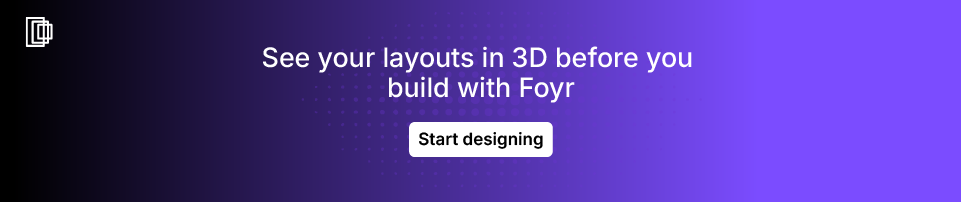 Foyr offers powerful real-time 3D rendering for layouts Foyr offers powerful real-time 3D rendering for layouts