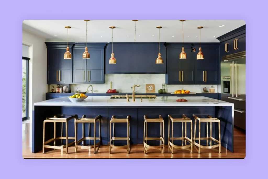 Hale Navy Wall Paint Color