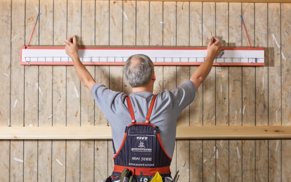 Measure the Angles and Dimensions of the Wainscoting Panels