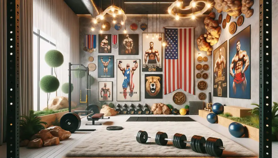 Wall Decor in home gym