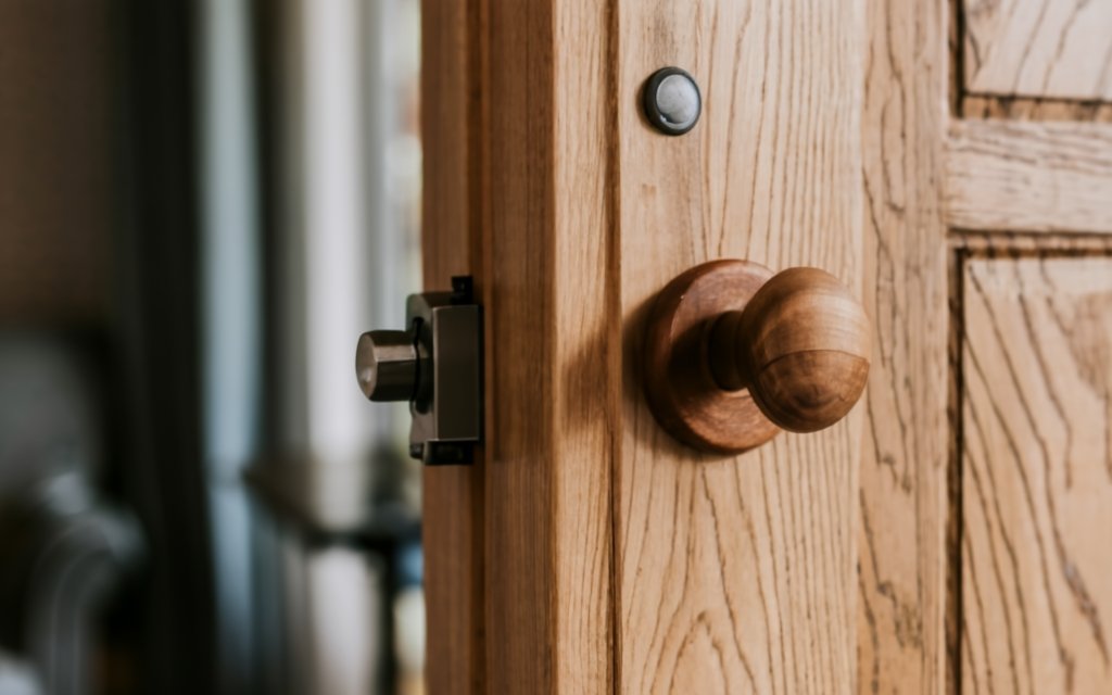 Wood Doorknob