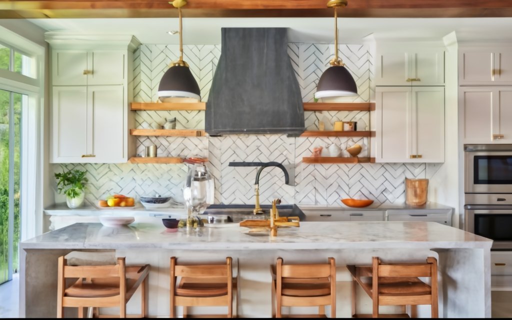 tile backsplash in kitchen design