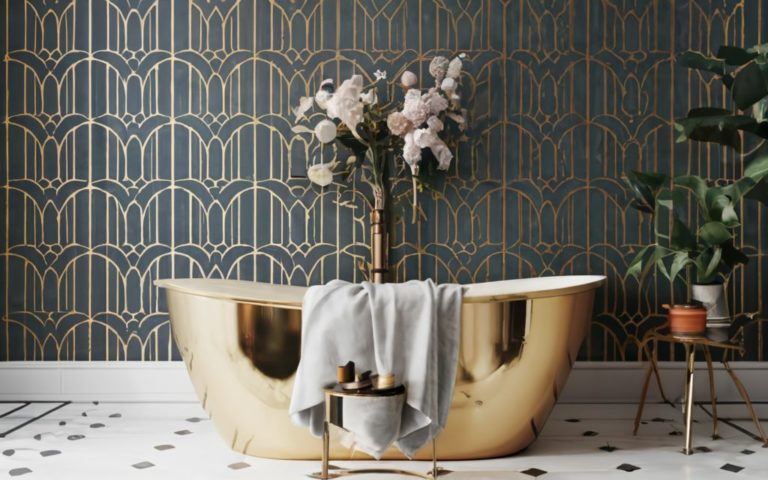 Top 20 Bathroom Wallpaper Ideas & Designs in 2025 - Foyr