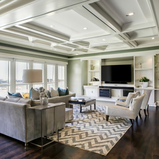 Tray ceiling designs - Crown Molding