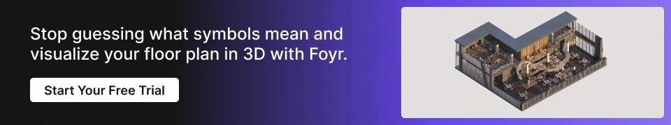 Foyr can transform 2D floor plans with symbols into photorealistic 3D models quickly
