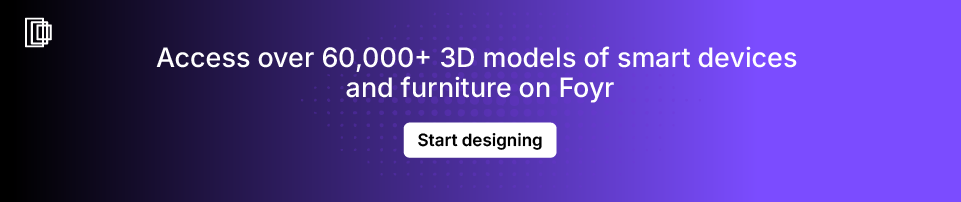 Create 3D renders of modern smart living rooms with Foyr Create 3D renders of modern smart living rooms with Foyr